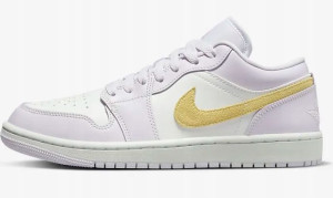 Buty Nike Air Jordan 1 Low Fioletowe Żółte 40.5EU (DC0774 501)