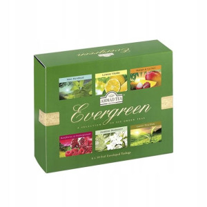 Zestaw herbat Ahmad Tea London Evergreen 60tb