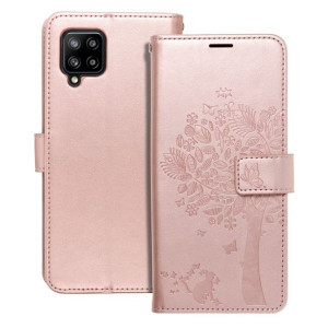 Kabura MEZZO Book do SAMSUNG A42 5G drzewo złoty róż
