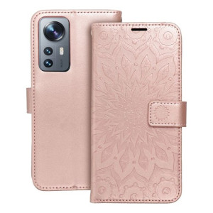 Kabura MEZZO Book do XIAOMI 12 Lite mandala złoty róż