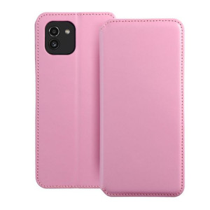 Kabura Dual Pocket do SAMSUNG A03 jasny różowy