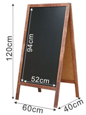 Potykacz Stojak Reklamowy Dwustronny 120 X 60 Xxl