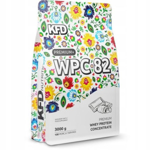 Białko KFD Premium WPC 82 3000g Biała Czekolada