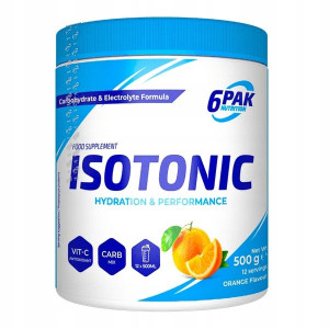 Izotonik 6PAK 500g Pomarańcza