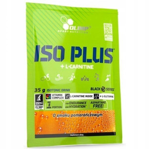 OLIMP Iso Plus + L-Carnitine 35g saszetka Orange