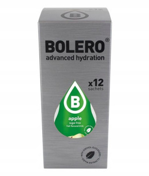 Bolero BOX 12szt x9 g Apple/Jabłko Napój Zero Kcal