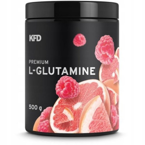 KFD Premium L- Glutamine 500g Malina-Grejpfrut