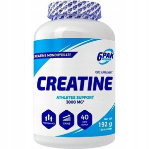 Kreatyna 6PAK Creatine Monohydrate 120 tabl.