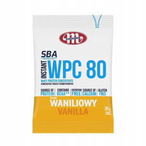 Białko WPC 80 SBA Mlekovita 30g Wanilia