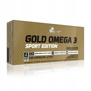 Kwasy Gold Omega 3 Sport Edition Olimp 120 kaps.