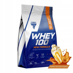 Białko Trec Whey 100 New For. 700g Masło Orzechowe
