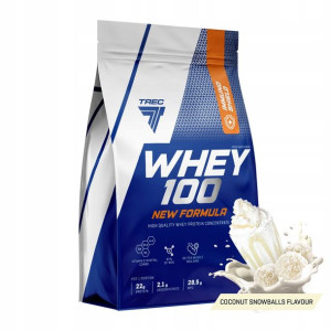 Białko Trec Whey 100 New For.700g Pralina Kokosowa