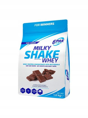 Białko 6PAK Milky Shake Whey 1800g Czekolada