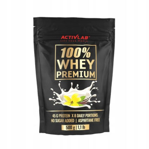 Białko Activlab 100% Whey Premium 500g Wanilia