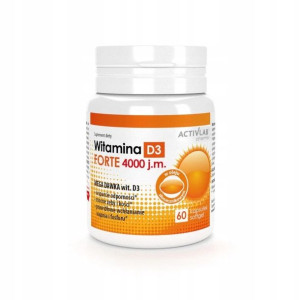 Witamina D3 Forte 4000 j.m. Activlab 60 kaps.