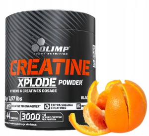 Kreatyna Olimp Creatine Xplode 260g Pomarańcza