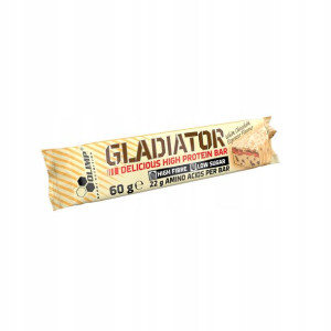 Baton Olimp Gladiator 60g White Chocolate Espresso