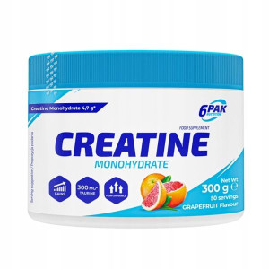 Kreatyna 6PAK Creatine Monohydrate 300g Grapefruit