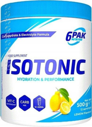 Izotonik 6PAK 500g Cytryna