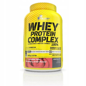 Białko Olimp Whey Protein Complex 1800g Truskawka