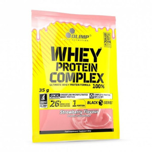 Białko Olimp Whey Protein Complex100% 35g Truskawk