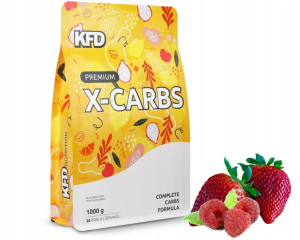 KFD Premium X-Carbs 1000 g Truskawka-Malina