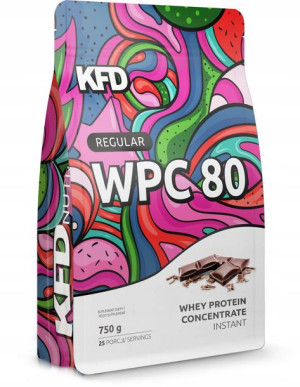 KFD Regular WPC 80 750 g Białko Czekolada