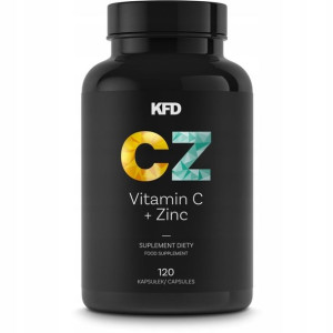 KFD CZ Vitamina C + Zinc 120 kapsułek