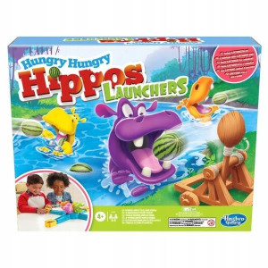 Hasbro E9707 gra głodne hipcie z wyrzutnią
