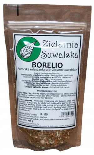 Borelio 100g mieszanka ziół Zielarnia Suwalska