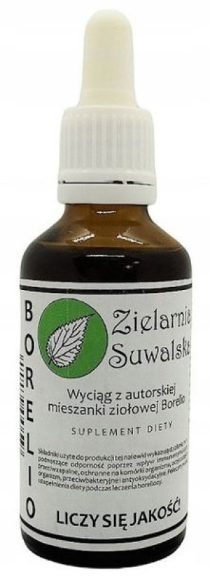 Borelio nalewka ziołowa 50ml Zielarnia Suwalska