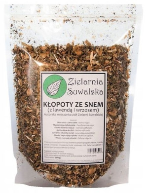 Kłopoty ze snem lawenda i wrzos 200g Z. Suwalska