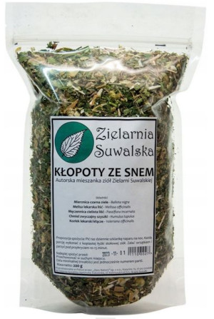 Mieszanka Kłopoty ze snem 200g Zielarnia Suwalska