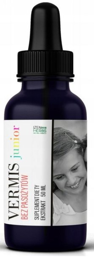 VERMIS JUNIOR krople na pasożyty 50 ml