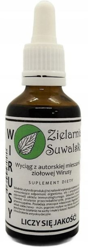 Wirusy nalewka ziołowa Zielarnia Suwalska 50ml