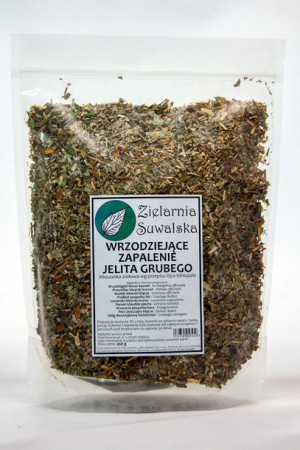 Zioła na zapalenie jelita Zielarnia Suwalska 450g