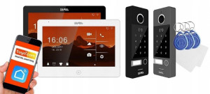 ZAMEL Wideodomofon WiFi HD Dotykowy z Szyfratorem