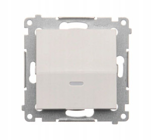 KONTAKT SIMON 54 Przycisk LED bez Piktogramu 16A