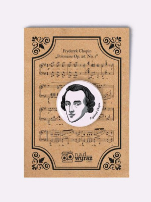 FRYDERYK CHOPIN / przypinka