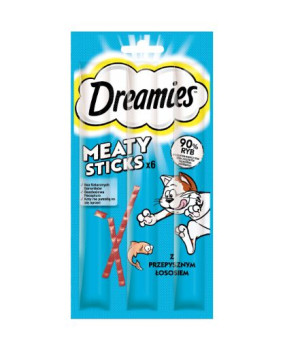 DREAMIES Meaty Sticks z Łososiem 30g