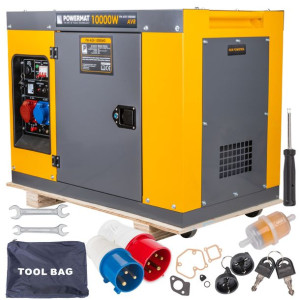 Agregat Prądotwórczy Diesel 10kw 230v 400v Ats Pm-agr-10000md / Pm1226