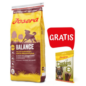 Pakiet Josera Balance Niskotłuszczowa Niskobiałkowa Senior 15 kg + Josera D