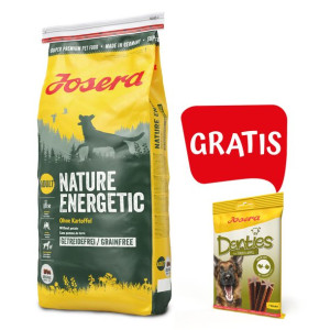 Pakiet Josera Nature Energetic Sucha Karma Dla Aktywnych Psów 15 kg + Joser