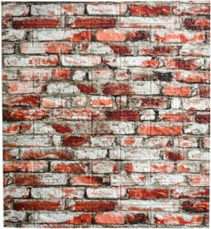 Panel 3d Ścienny Samoprzylepny Cegła Tapeta Kamień