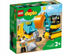 LEGO Duplo Ciężarówka i koparka gąsienicowa 10931