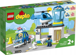 LEGO DUPLO Posterunek policji i helikopter 10959