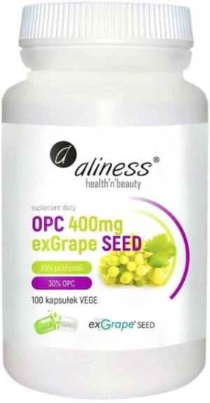Aliness|OPC exGrapeSeed EKSTRAKT z pestek winogron