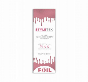 Folia Styltek Balayage Długa Xl Pink
