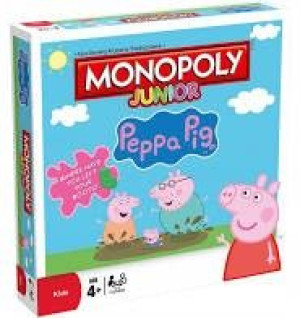 Hasbro F1656 monopoly junior świnka Peppa