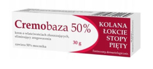 Cremobaza, 50% krem z mocznikiem na zrogowacenia, 30g